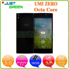 5 inch 1080P UMI Zero Android 4.4 Cell Phone MTK6592 Octa Core 2.0GHz 2GB RAM 16GB ROM 8MP+13MP Camera Dual SIM GPS 3G WCDMA