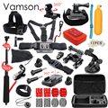 Vamson Gopro Accessories Set For Go Pro Hero 5 4 3 kit Selfie Stick Monopod For