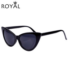 2013 Fashion Women Black Cat Eye Sunglasses Free Shipping