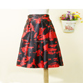 Free Shipping WOMENS LADIES NEW FLORAL PRINT SKIRT HOT SALES CHEAPING CLOTHING SEXY SUMMER VINTAGE SKIRT
