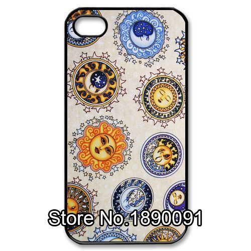 Sun Cover Cassing I Phone S - Sun And Moon Celestial Cell Phone Cover For Iphone 4 sun cover cassing i phone s sun and moon celestial cell phone cover for iphone 4