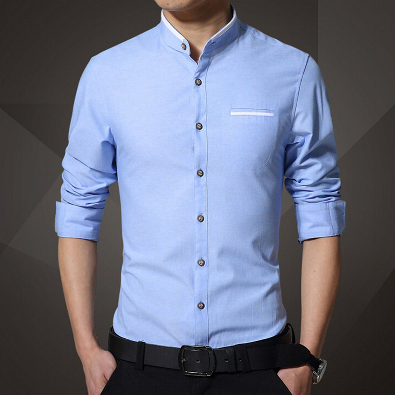 Brand-Mens-Long-Sleeve-Easy-Care-Casual-Shirt-Cotton-Collarless-Slim-Dress-Shirt-Camiseta-Masculina-Camisa.jpg