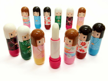 Lip Balm Cute Japanese doll lip Fresh Fruit Favor Lipsticks Hydrating Nutritious After Sun Natural Moisturizer