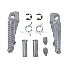 Footrest Foot Pegs Front For Kawasaki Z750 Z750S 2007-2010 ZR-7S 2001 2002 2003 2004 2005