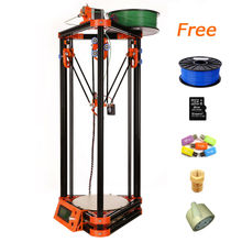 high precision rapid prototyping 3d laser engraved crystal cube machine with 8GB SD card LCD 1kg Filament for Free