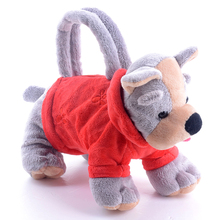 Plush Bags for Kids Stuffed Animal Toys Bags Handbag for Girls Kids Gifts Dogs Bags 3D bags for Children