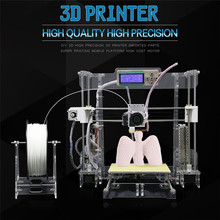 2016 Upgrade Free shipping 3d-printer High Precision Reprap Prusa i3 220*220*240mm 3D Printer DIY Kit 1Roll Filament 8G SD Card