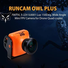 Mini Camcorder Digital Camera 700TVL 0.0001 LUX FPV Camera FOV Wide Angle F2.0 lens IR Blocked 5-22V For Drone Quadcopter QAV-R