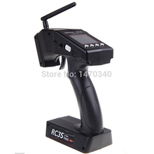 Hot RadioLink RC4G Gun Gyro Transmitter with R4EH-G 2.4G 4CH Inside Receiver for RC Car Boat remote control Fast Shipping