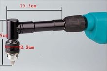 Details about Aluminium Right Angle drill attachment power tool accessory keyed chuck