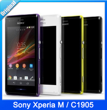 100% Original Sony Xperia M C1905 smartphone Dual Core Android 4.1 ROM 4G 5.0MP Dual Camera Unlocked cellphone Refurbished