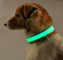 СВЕТОДИОДНЫЙ ошейник тедди поводок жгут милый pet ошейники для Маленьких собак ночь безопасности мигает световой glow поставок pitbull чихуахуа