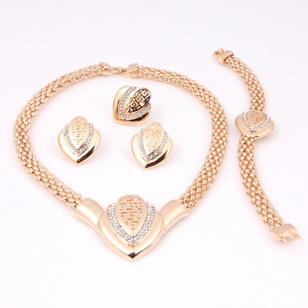 Wholesale-Cheap-Fashion-African-Costume-Jewelry-Set-For-Women-18K-Gold ...