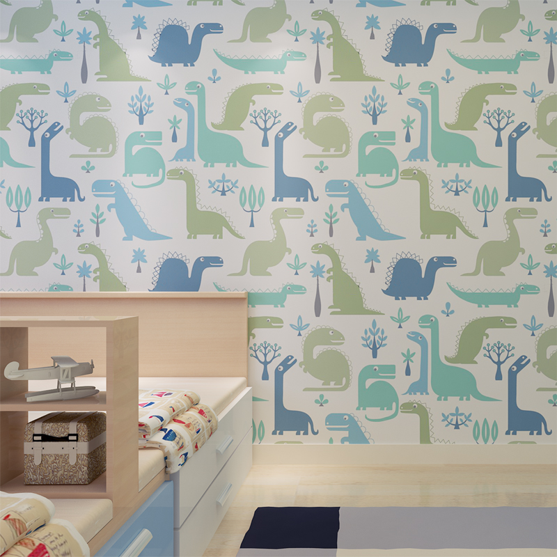 Compra dinosaurio ropa de cama para los niños online al por ...