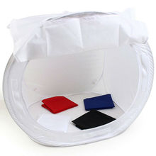 High quality 60x60cm Light Tent Photo Studio Shooting SoftBox Soft Box with 4 Backdrops