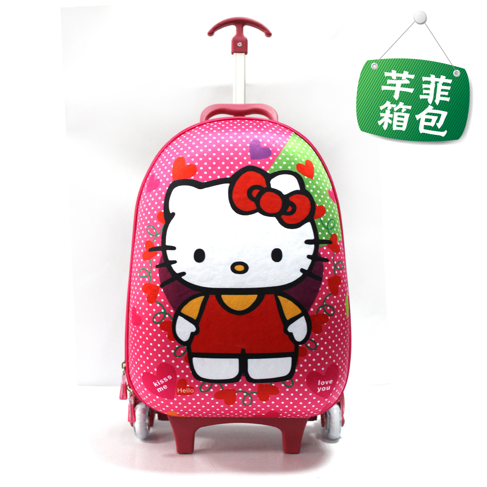 Hello kitty            schoolbag for girls        