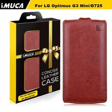 Original Case for LG G3S S Mini G3 Beat D728 D725 D722 D724 Vertical Flip Leather