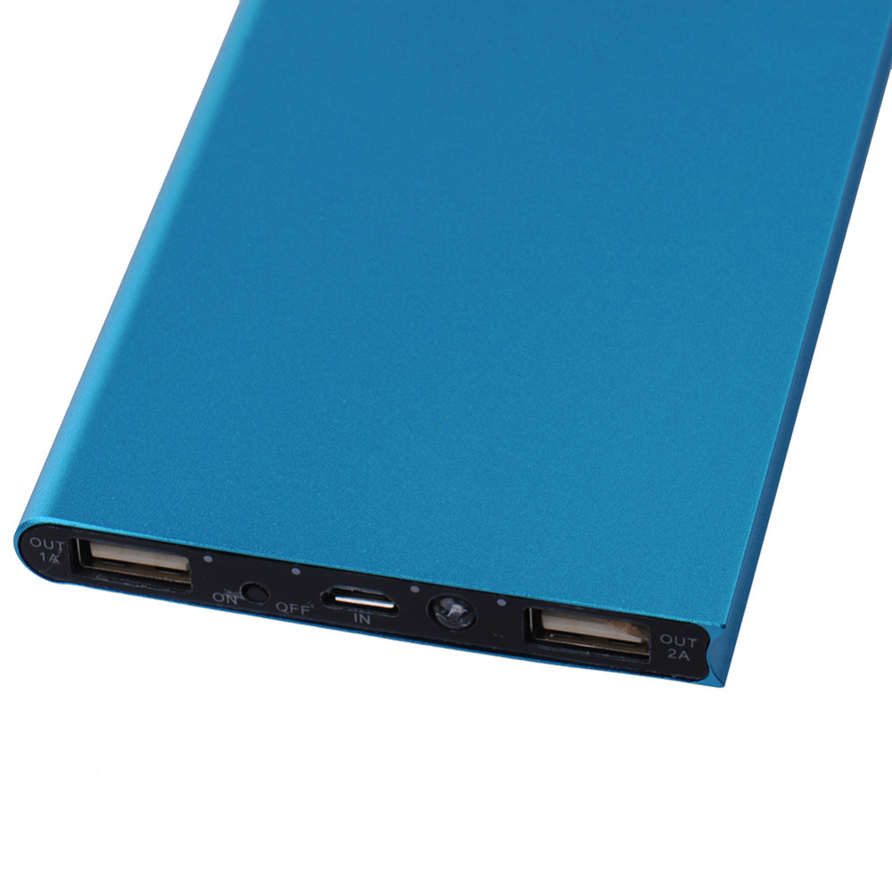 Portable Phone Charger 20000 mAh Ultra Thin Aluminum Alloy Power Bank External Battery Charging Treasure for Smart Phone Portable Phone Charger 20000 mAh Ultra Thin Aluminum Alloy Power Bank External Battery Charging Treasure for Smart Phone