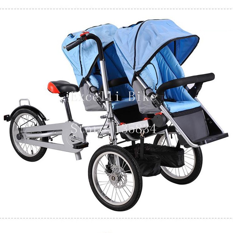 b02-Taga Pushchair-Bicycle Folding Taga Bike 16inch Mother Baby Stroller Bike baby stroller 3 in 1 Convertible Stroller Carriage stroller