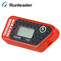 Waterproof Digital Inductive Tachometer Hour Meter for gas engine pit bike ATV jet ski lawn mower