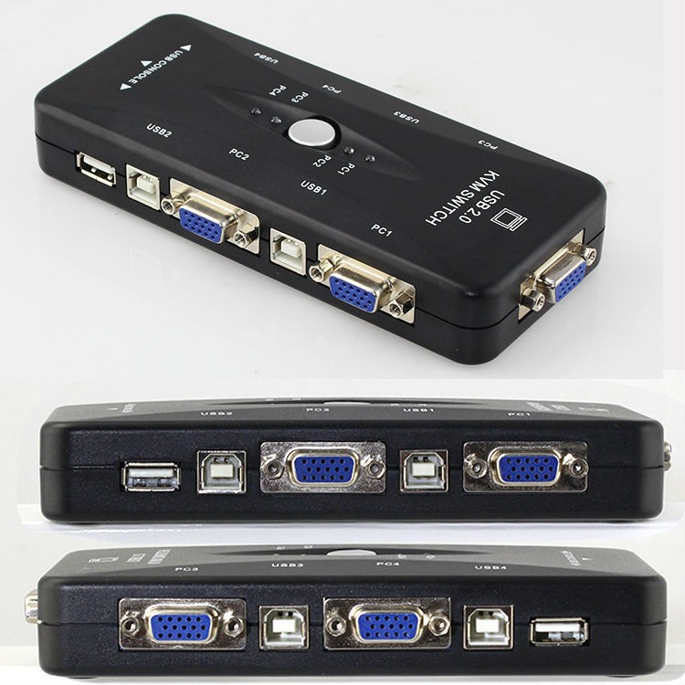  20 .   USB 2.0 kvm- 4 ()  VGA SVGA - Hub -      