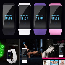 IP68 Sports Dfit Smart Wristband Fitness Bracelet for IOS &Android Heart Rate Monitor/Pulsometer Activity Wrist Watch for women