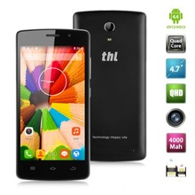 THL 4000 3G Unclocked Smart Mobile Cellphone 4.7 Inch Android 4.4 MTK6582M Quad Core 1.3GHz RAM 1GB ROM 8GB GPS WIFI