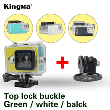 KingMa Original Xiaomi Yi Camera Waterproof Case, Mi Yi 40M Diving Sports Waterproof Box, Yi Action Camera aksesoris Accessories