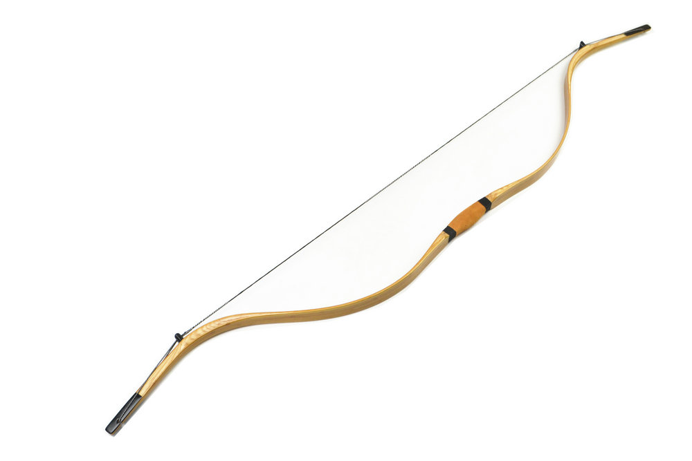 Archery Qing Bow and Arrow Sport for Hunting Recurve Longbow Sales Wood Leather 20 45lbs draw