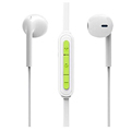 A10 White sport running earphone for mobile phone music Bluetooth 4 1 earphone with mic bass