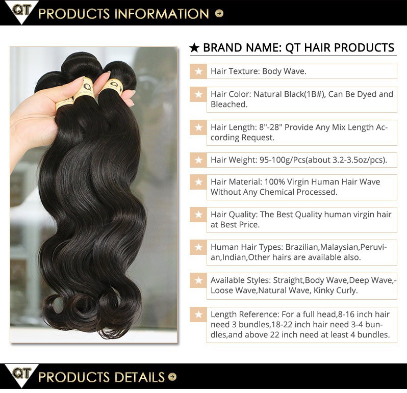Rosa Hair Company Products 6a Malaysian Virgin Hair Body Wave