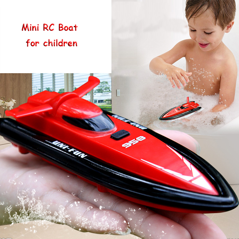 HuanQi 958 Mini RC Boat Ship Speedboat Wireless Full Azimuth Waterproof Sealing Electric Yacht Remote Control Toys Children Gift