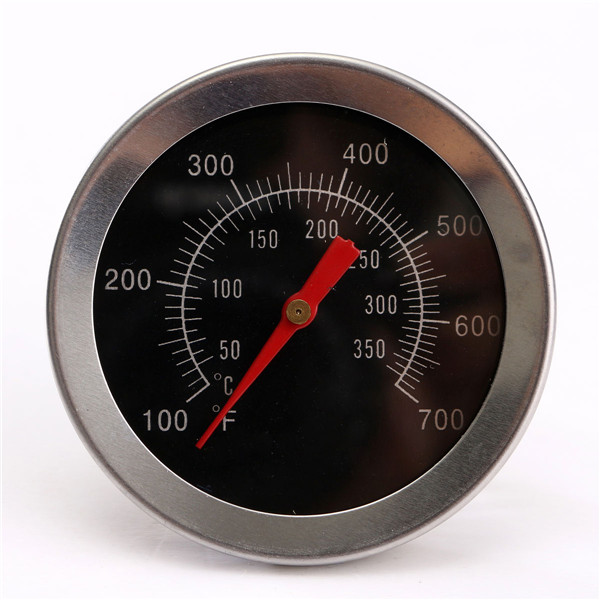 Stainless steel BBQ Accessories Grill Meat Thermometer Dial Temperature Gauge Gage Cooking Food Probe Household Kitchen