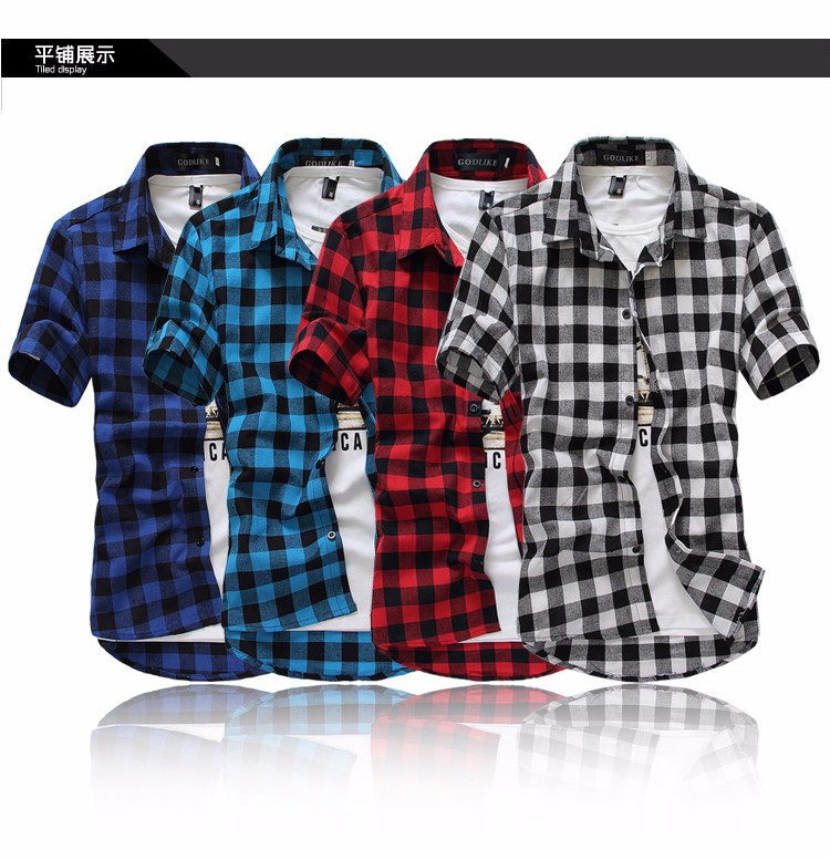 camisas cuadrille hombre