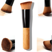 1pcs Foundation Makeup Brushes Tools High Quality Powder Brush Wooden Handle Mask Multi-Function Brush