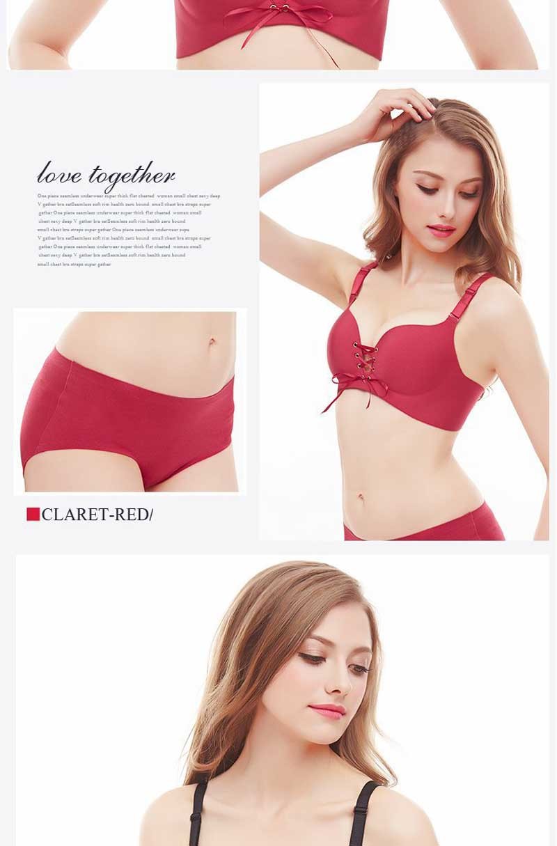 Plus Size D Cup Sexy Women Seamless LB Bra Gather Adjustable Super Push Up Bra Women Underwear Seamless Underwear Lingerie Bras Plus Size D Cup Sexy Women Seamless LB Bra Gather Adjustable Super Push Up Bra Women Underwear Seamless Underwear Lingerie Bras