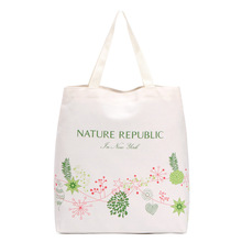 Eco Storage Italian Handbag big large Cotton Fabric Shopping Bags Beautiful Reusable Bag