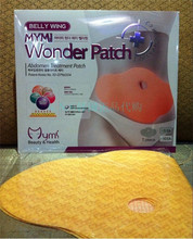 5 pieces box Body slimming patch korea belly wing mymi wonder patch fast weight loss patches