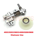 Oil Drive Pump Worm Chinese Chainsaw 4500 5200 5800 45CC 52CC 58CC