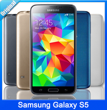 Original Unlocked Samsung Galaxy S5 I9600 LTE 16MP Camera Quad Core 2GB RAM 16GB ROM NFC 5.1″ Inch Cell Phones DHL Free Shipping