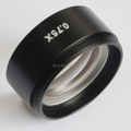 Free Shipping SZM 0 75X OBJECTIVE LENS FOR STEREO ZOOM MICROSCOPE OBJECTIVE WD120mm