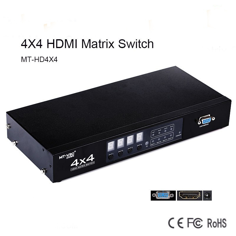  Remoter  -  4  4   -hdmi -  -    MT-HD4x4
