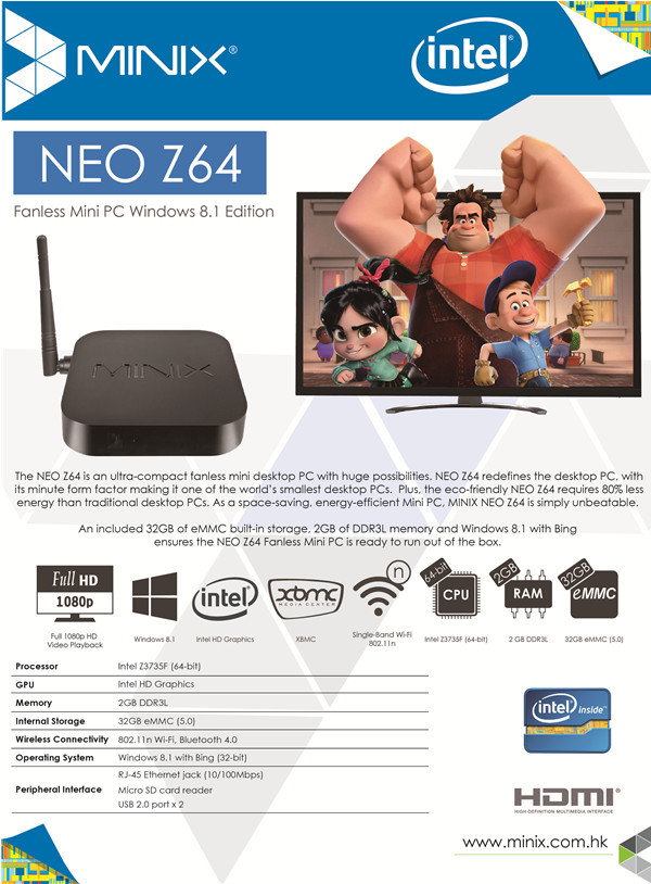 NEO Z64 Windows 8.1 Edition - Leaflet