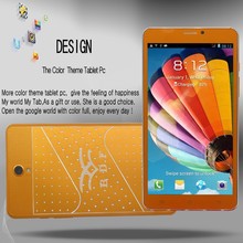 2015 New design 7 Inch leather 3G Phone Call Android4 4 Tablets pc WiFi 1GB 8GB
