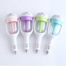 12V Car Steam Humidifier Air Purifier Aroma Diffuser Essential oil diffuser Aromatherapy Mist Maker Fogger