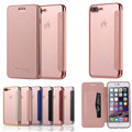 Skin Leather Flip Wallet Phone Case For iPhone 6 6s 7 Plus 5 5S Card Case