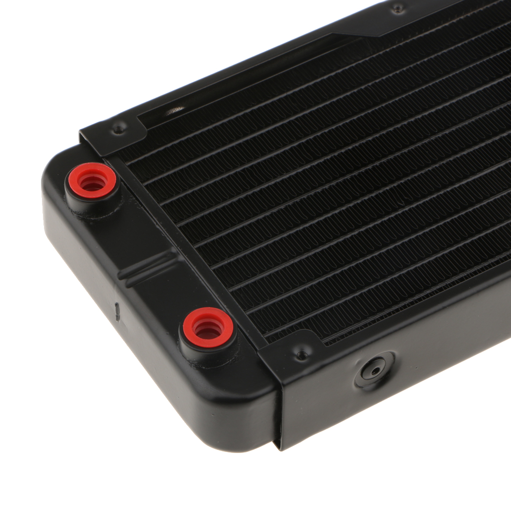 Aluminum CPU 10Pipes Water Cooling Radiator System 240mm G4//1/'/'