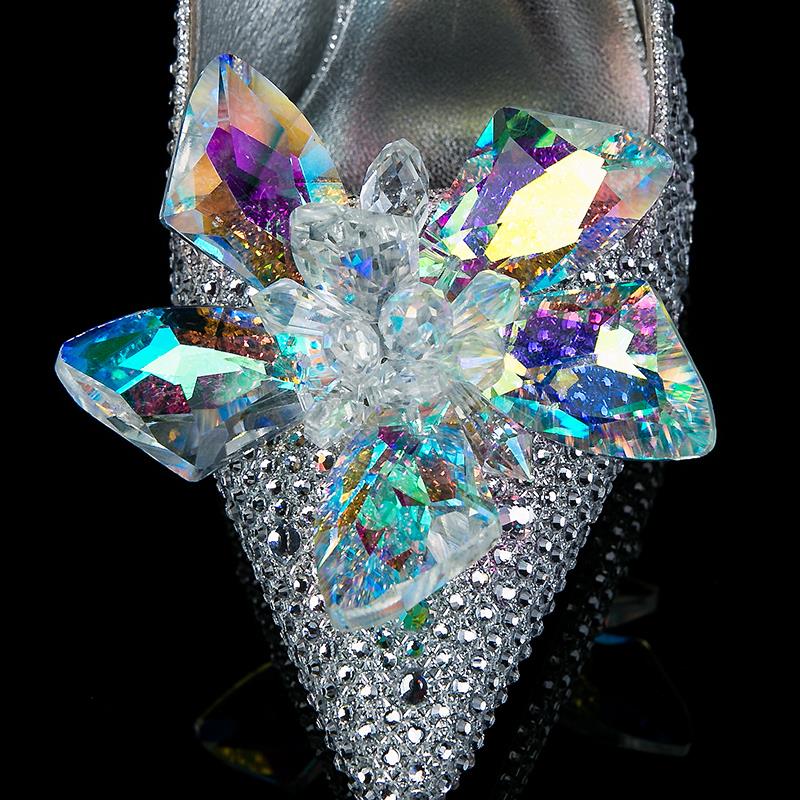 iridescent prom shoes