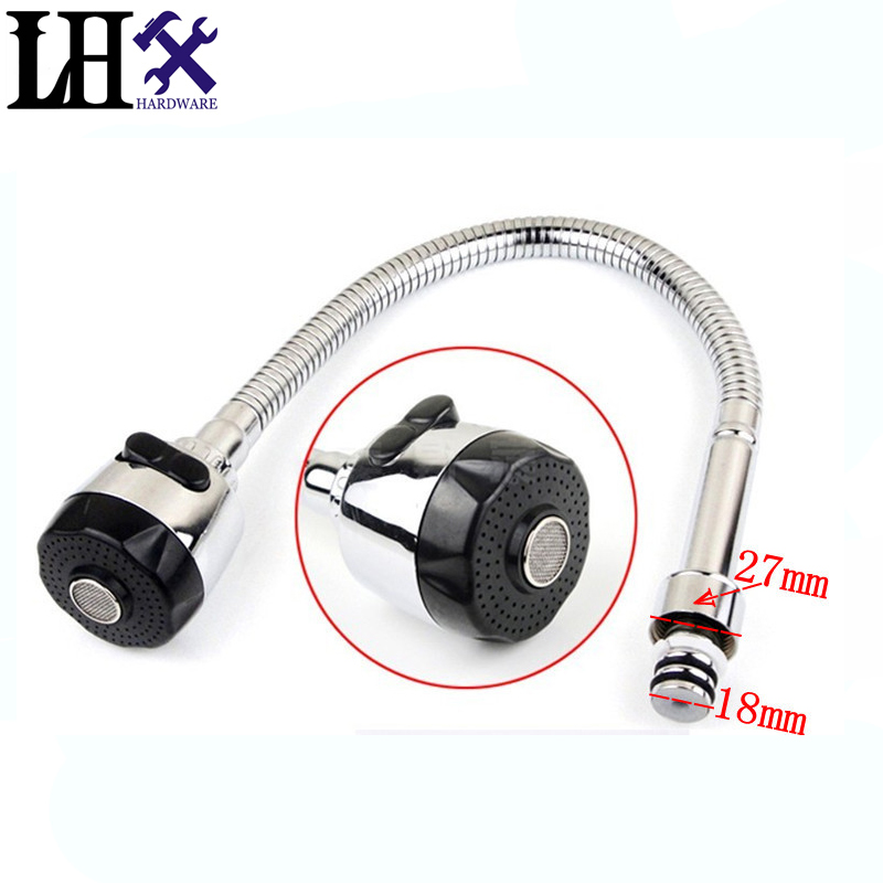 LHX AXY99 Good Quality Stainless Steel Solid Brass Water Power Kitchen Faucet Swivel Spout Pull Out Vessel Sink Mixer Tap