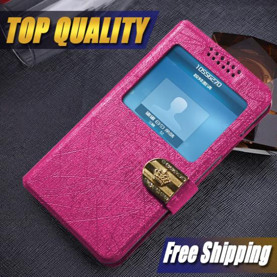 Korean style PU Leather cover Case For LG Optimus L7 II Dual Phone Bag Cover Luxury